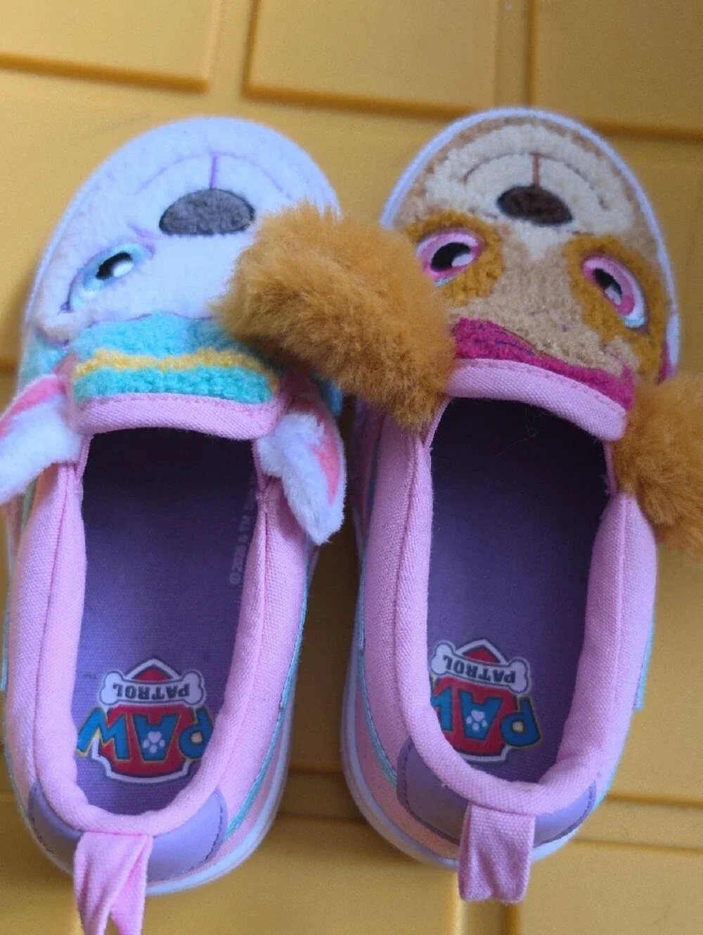 Kids Character Slip-On Shoes - Pink & Multicolor